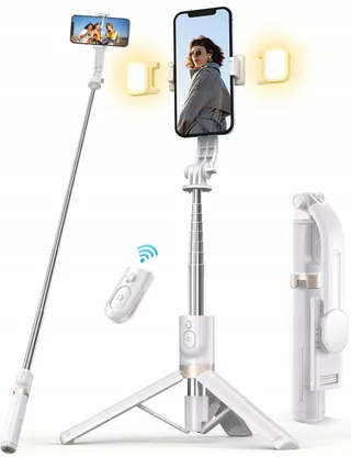 SELFIE STICK Bluetooth Statief Telefoons en Actiecamera's 360