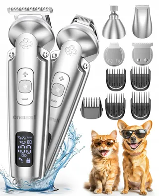 Stille Tondeuse 4-in-1 Hond Kat Dik Vacht