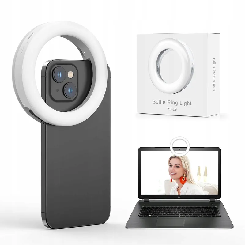 NALEZUNS Ringlicht 40 LED Selfielamp Voor Telefoon Laptop Make-up — foto 1