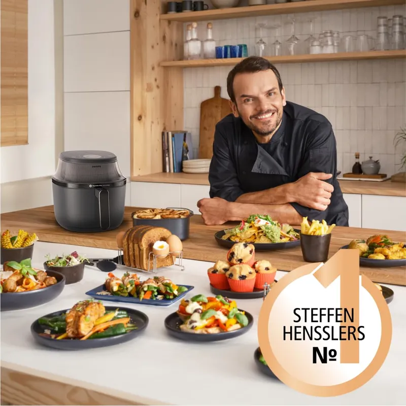 PHILIPS NA32000 Airfryer 4,2L 16-in-1 RapidAir Plus — foto 2