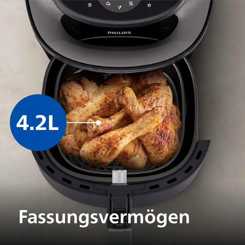 PHILIPS NA32000 Airfryer 4,2L 16-in-1 RapidAir Plus — foto 5