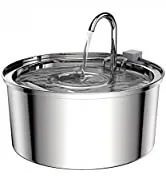 TOMXCUTE Drinkfontein Voor Katten Roestvrij Staal 3,2L — miniatuur 2