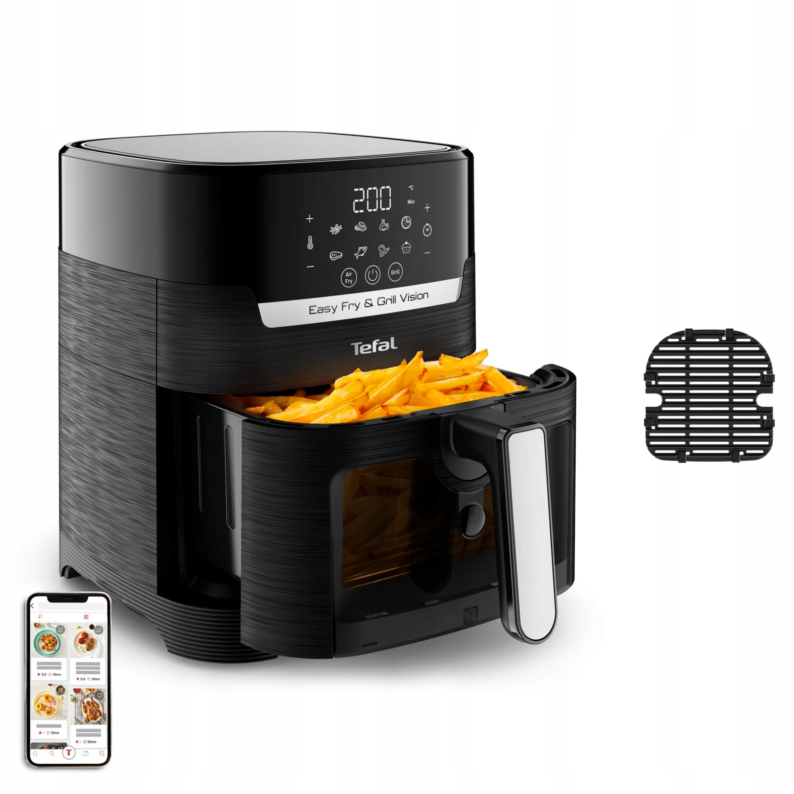TEFAL Easy Fry Grill Vision Airfryer 4,2L 2-in-1