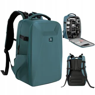 K&F CONCEPT Camerarugzak Hardschaal met Laptopvak 15,6 Inch