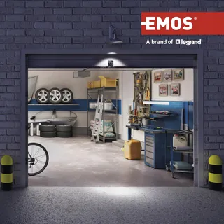 EMOS Kabelhaspel 50m Buiten IP44 4 Stopcontacten Waterdicht — miniatuur 6