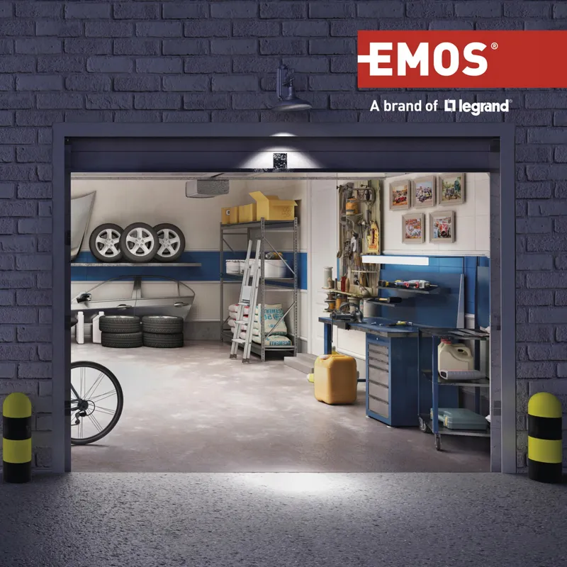 EMOS Kabelhaspel 50m Buiten IP44 4 Stopcontacten Waterdicht — foto 6