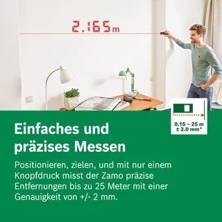 BOSCH Zamo 4de Generatie Laserafstandsmeter 25m USB-C — miniatuur 4