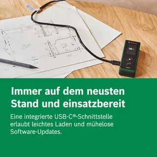 BOSCH Zamo 4de Generatie Laserafstandsmeter 25m USB-C — miniatuur 8