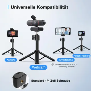 EMEET C960 4K Webcam Lensdop Microfoon — miniatuur 9