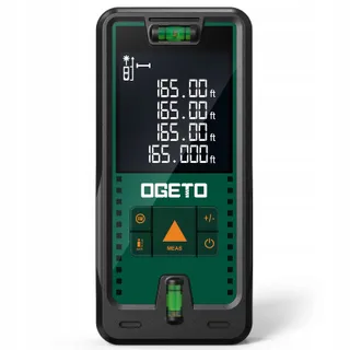 OGETO Laserafstandsmeter 50m LCD Afstand Oppervlak Volume — miniatuur 2