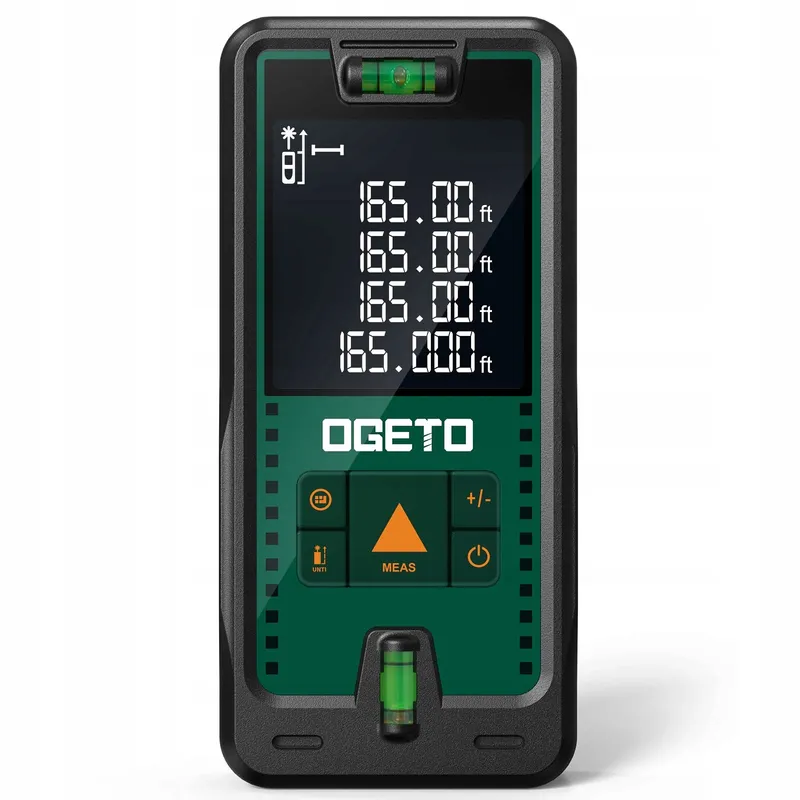 OGETO Laserafstandsmeter 50m LCD Afstand Oppervlak Volume — foto 2