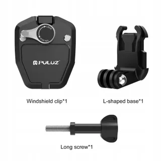 PULUZ Motorhouder Windscherm GoPro Osmo Insta360 Actiecamera — miniatuur 9