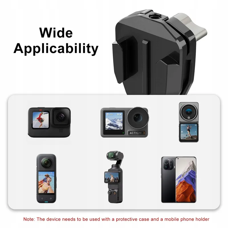 PULUZ Motorhouder Windscherm GoPro Osmo Insta360 Actiecamera — foto 7