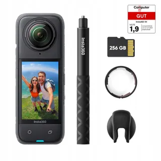 Insta360 X4 Premium Actiecamera 360° 8K Waterdicht AI 135min