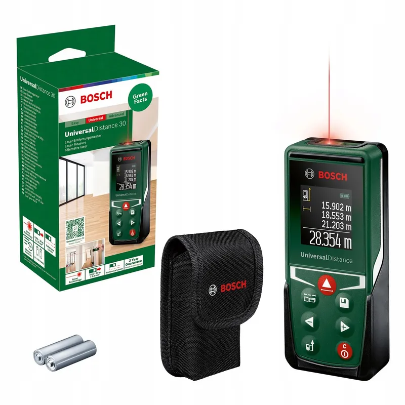 BOSCH UniversalDistance 30 Laserafstandsmeter 30m Meetfuncties — foto 3