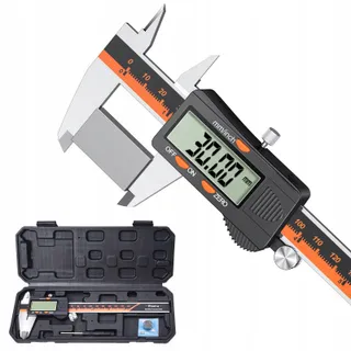 PRECIVA Digitale Schuifmaat 150mm Waterdicht Display — miniatuur 1