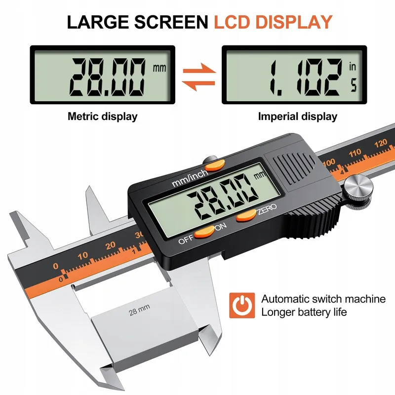 PRECIVA Digitale Schuifmaat 150mm Waterdicht Display — foto 2