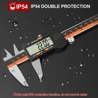 PRECIVA Digitale Schuifmaat 150mm Waterdicht Display — miniatuur 4