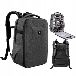 K&F CONCEPT Camerarugzak Harde Schaal Met Laptopvak 15,6 Inch