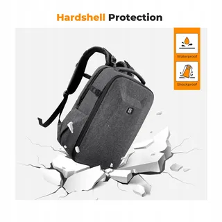 K&F CONCEPT Camerarugzak Harde Schaal Met Laptopvak 15,6 Inch — miniatuur 5