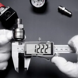 PRECIVA Digitale Schuifmaat Roestvrij Staal Waterdicht 150mm Met Batterij