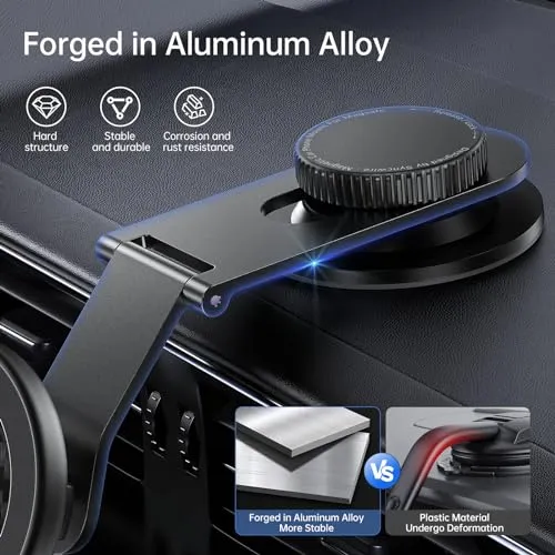 SYNCWIRE MagSafe Autohouder Dashboard Tesla Magnetisch — foto 3