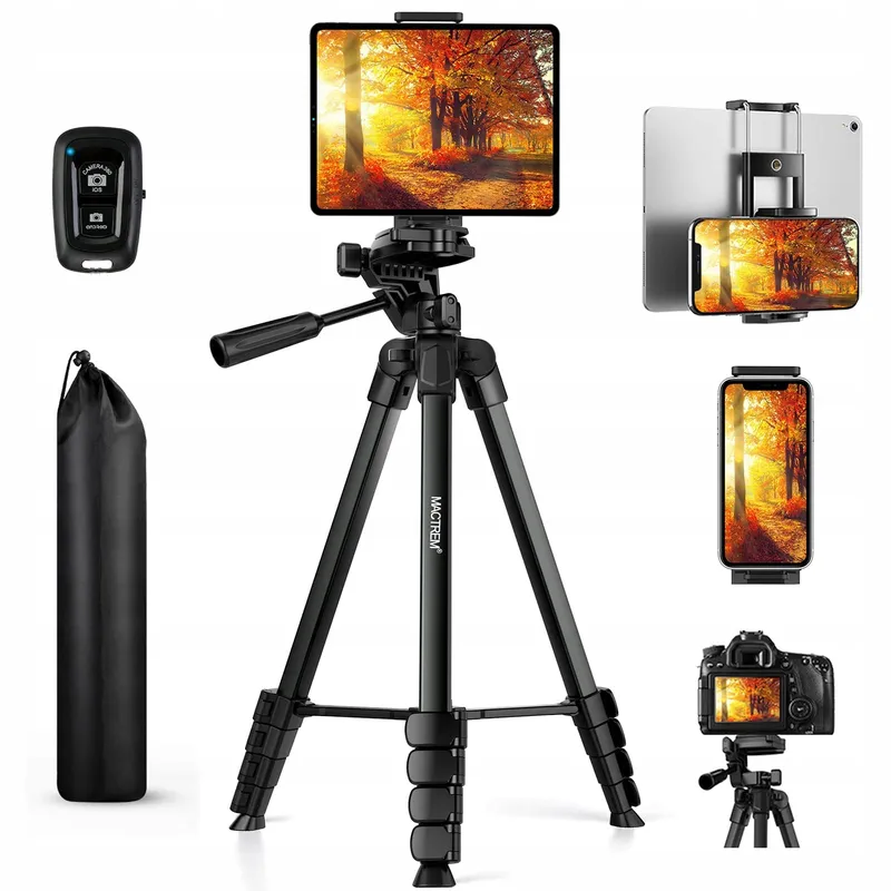 MACTREM Statief Telefoon Tablet 172cm Aluminium Afstandsbediening — foto 1