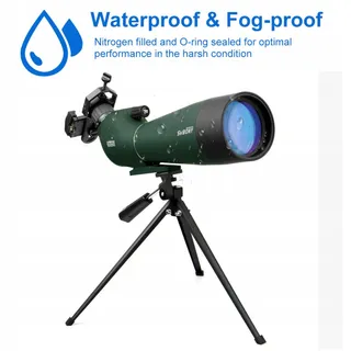 SVBONY SV28 Monoculaire Spotting Scope 20-60x60 met Statief — miniatuur 4