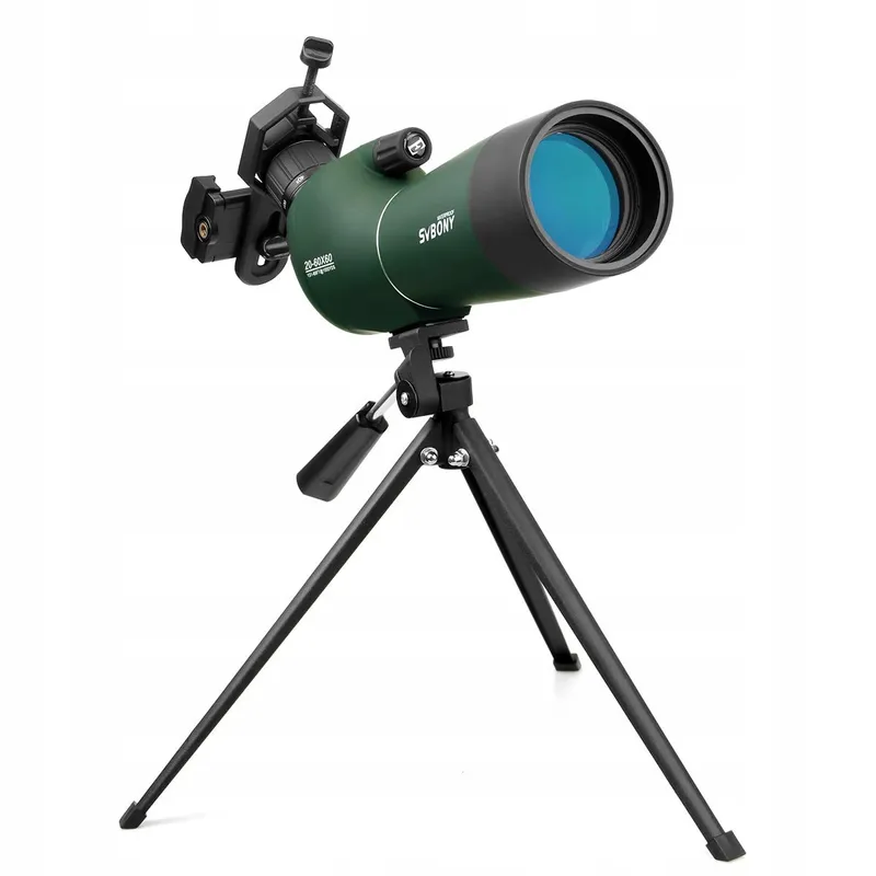 SVBONY SV28 Monoculaire Spotting Scope 20-60x60 met Statief — foto 1