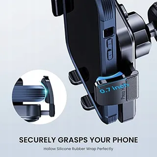 CINDRO Telefoonhouder Auto 360° Draaibaar iPhone Android — miniatuur 4