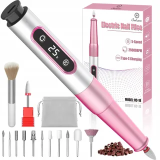 OUKZON Draadloze Nagelfrees 13-in-1 Manicure Pedicure Set — miniatuur 1