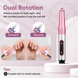 OUKZON Draadloze Nagelfrees 13-in-1 Manicure Pedicure Set — miniatuur 5