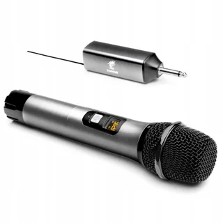TONOR Draadloze UHF Microfoon Karaoke PA 60m Zilver