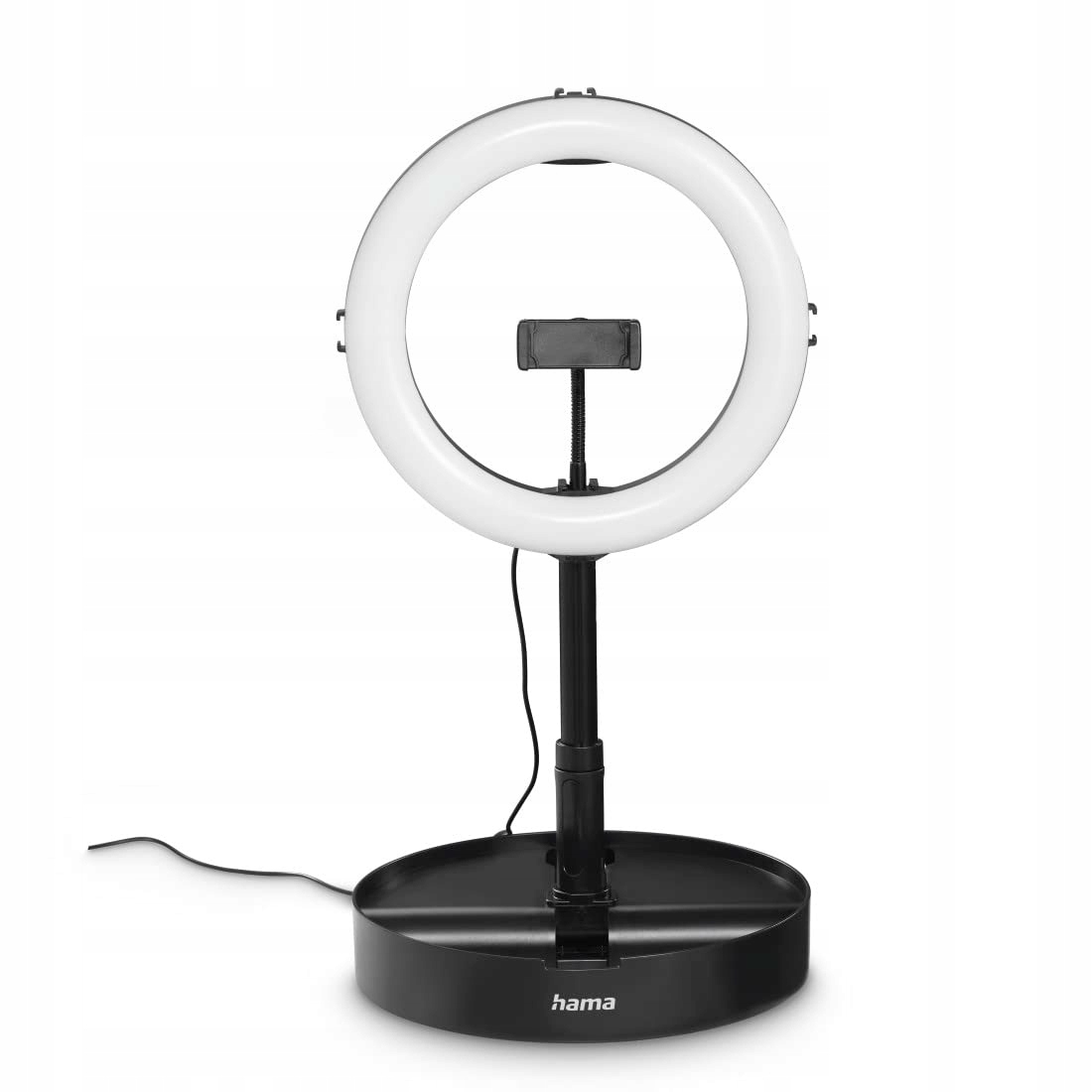 HAMA LED Ringlamp met Telefoonstatief Opvouwbaar 26cm