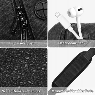 CWATCUN Waterdichte Schoudertas Camera — miniatuur 7