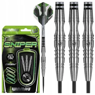WINMAU Sniper 23g Wolfraam Darts Steeltip Flights Shafts