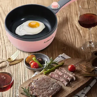 AUDECOOK Elektrische Hotpot 1,5L met Stoomgarer Antiaanbak — miniatuur 5