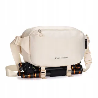 K&F CONCEPT Camerarugzak Schoudertas Fotografen Beige