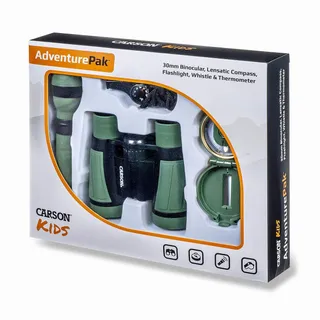 Carson AdventurePak Kompas Verrekijker Zaklamp Kinderen Set