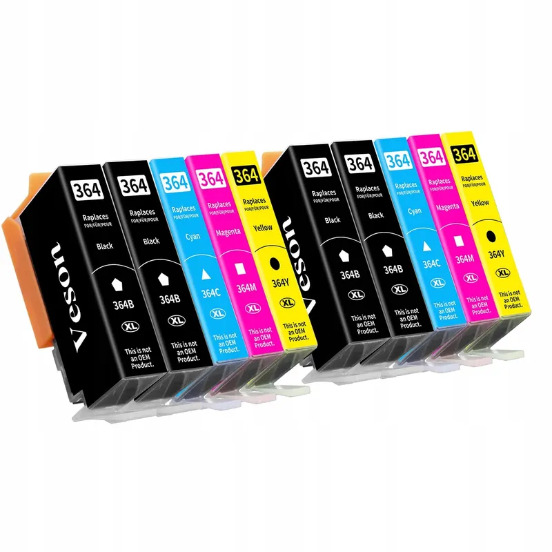 10x Inktcartridges HP 364XL Photosmart Deskjet Officejet — foto 1