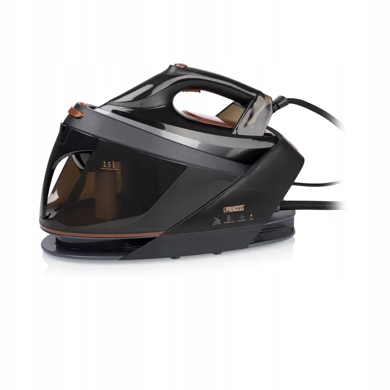 PRINCESS Stoomstation 3000W 7,5Bar 1,5L Keramische Zool — foto 1