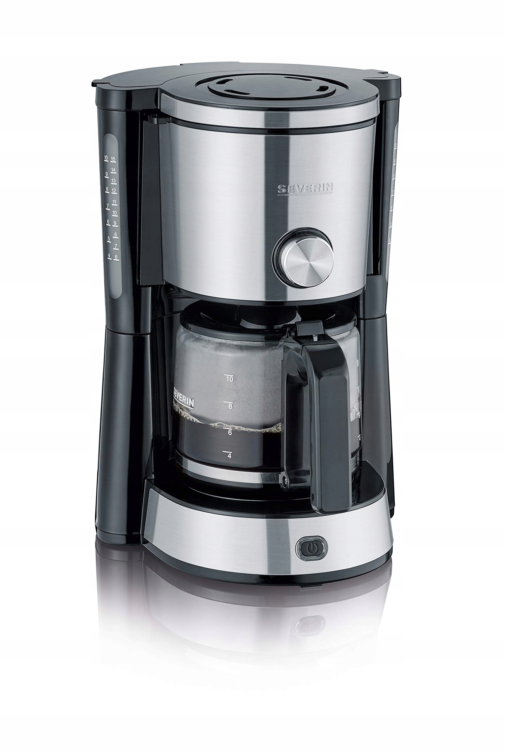 SEVERIN TypeSwitch KA 4825 Koffiezetapparaat 10 Kopjes 1000W Zwart