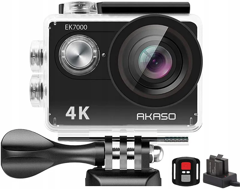 AKASO EK7000 Actiecamera 4K 30FPS 20MP Onderwater WiFi LCD — foto 1