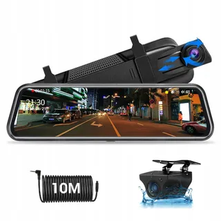 JANSITE Spiegel Dashcam 10" FHD 1080P Touchscreen
