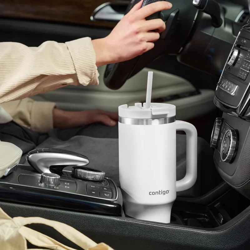 CONTIGO Thermosfles RVS 1200ml met Handvat en Rietje BPA-vrij — foto 7