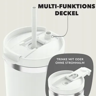 CONTIGO Thermosfles RVS 1200ml met Handvat en Rietje BPA-vrij — miniatuur 3