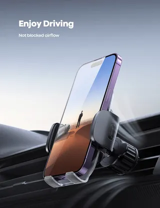 LAMICALL Autohouder 360° Ventilatierooster iPhone — miniatuur 5