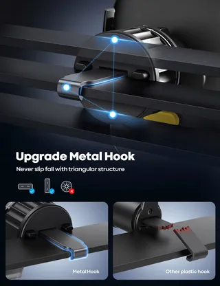 LAMICALL Autohouder 360° Ventilatierooster iPhone — miniatuur 4