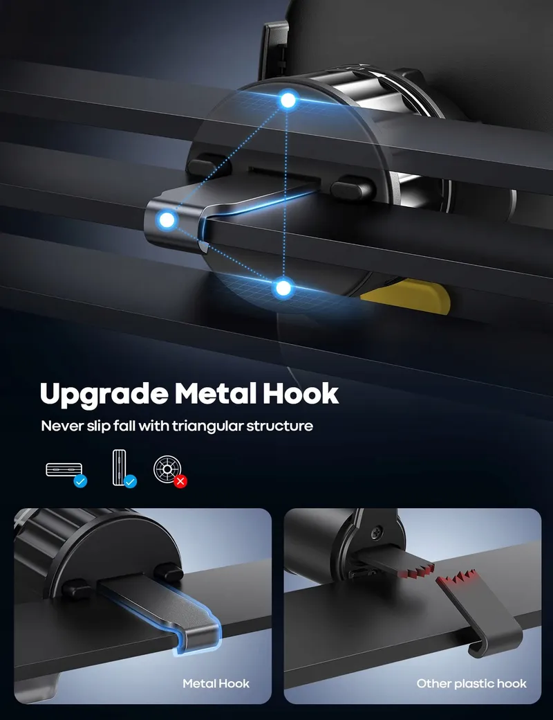 LAMICALL Autohouder 360° Ventilatierooster iPhone — foto 4
