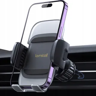 LAMICALL Autohouder 360° Ventilatierooster iPhone — miniatuur 1
